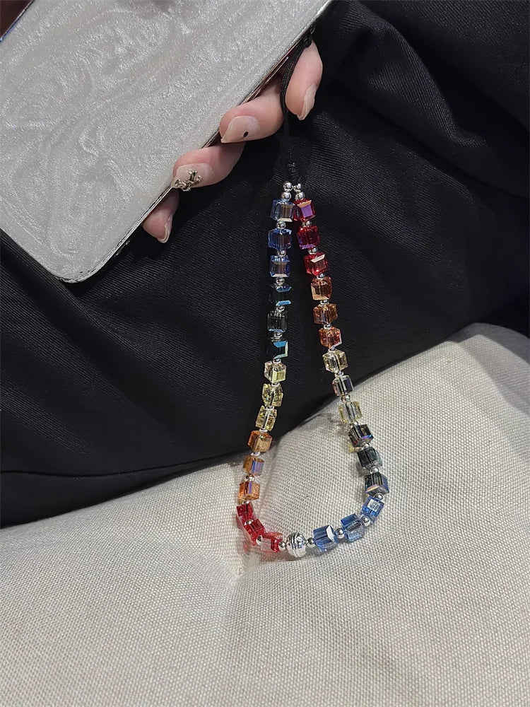 Rhinestone Phone Lanyard