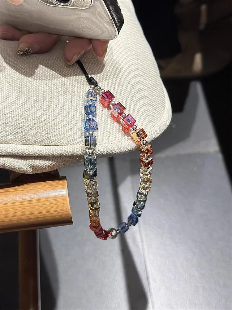 Rhinestone Phone Lanyard
