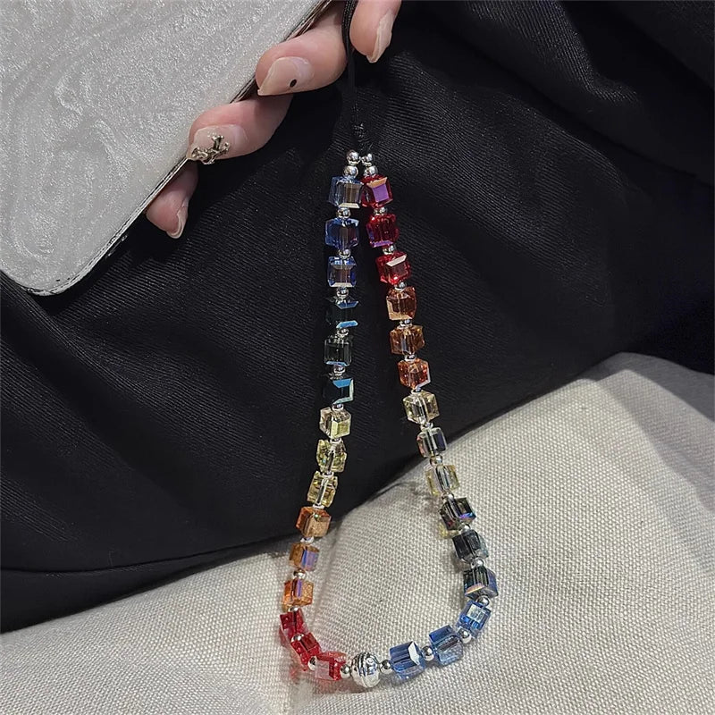 Rhinestone Phone Lanyard