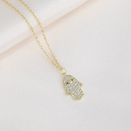Hamsa Hand Necklace