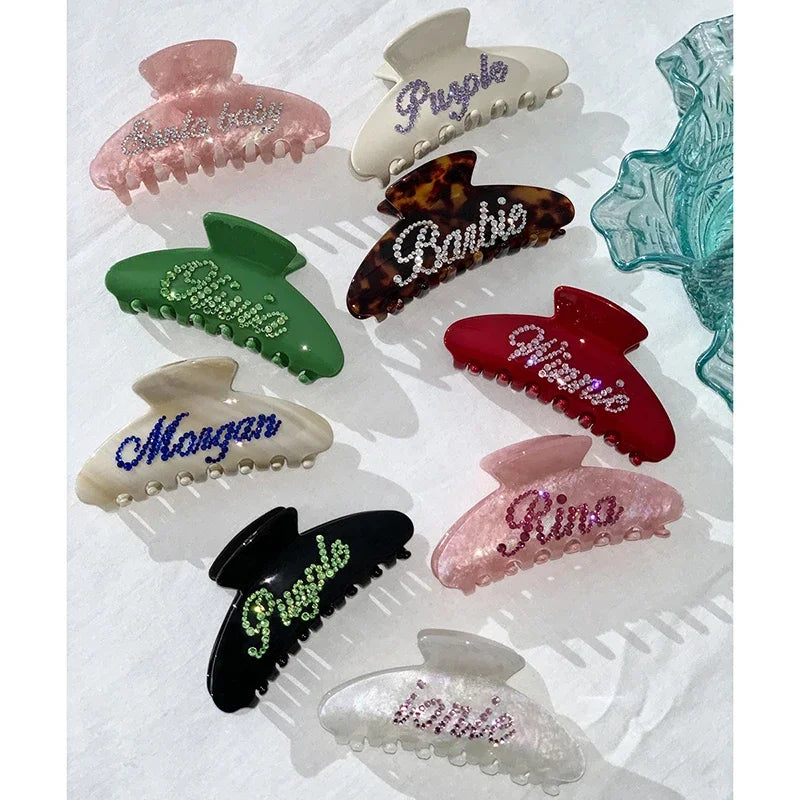 Personalised Hair Claw