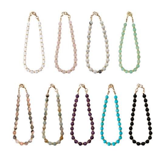 Handmade Crystal Phone Lanyard