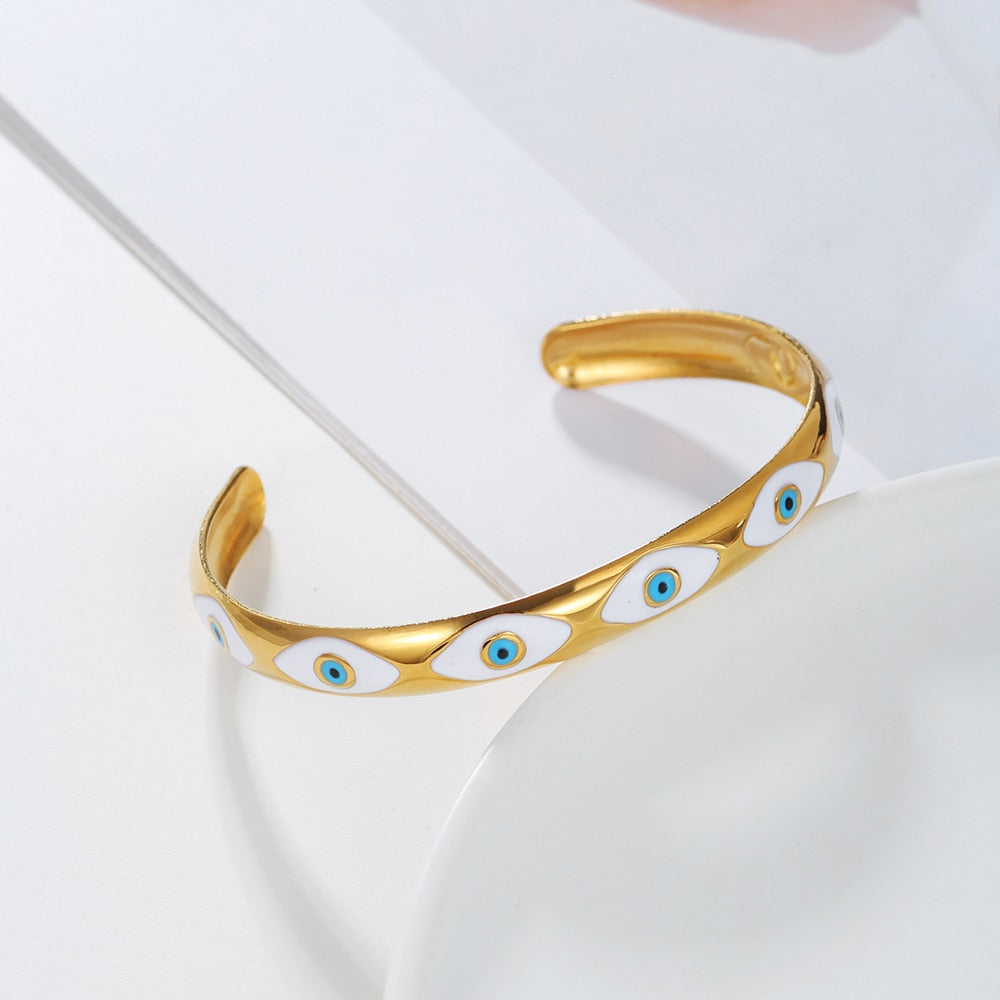 Evil Eye Sequenza Bangle