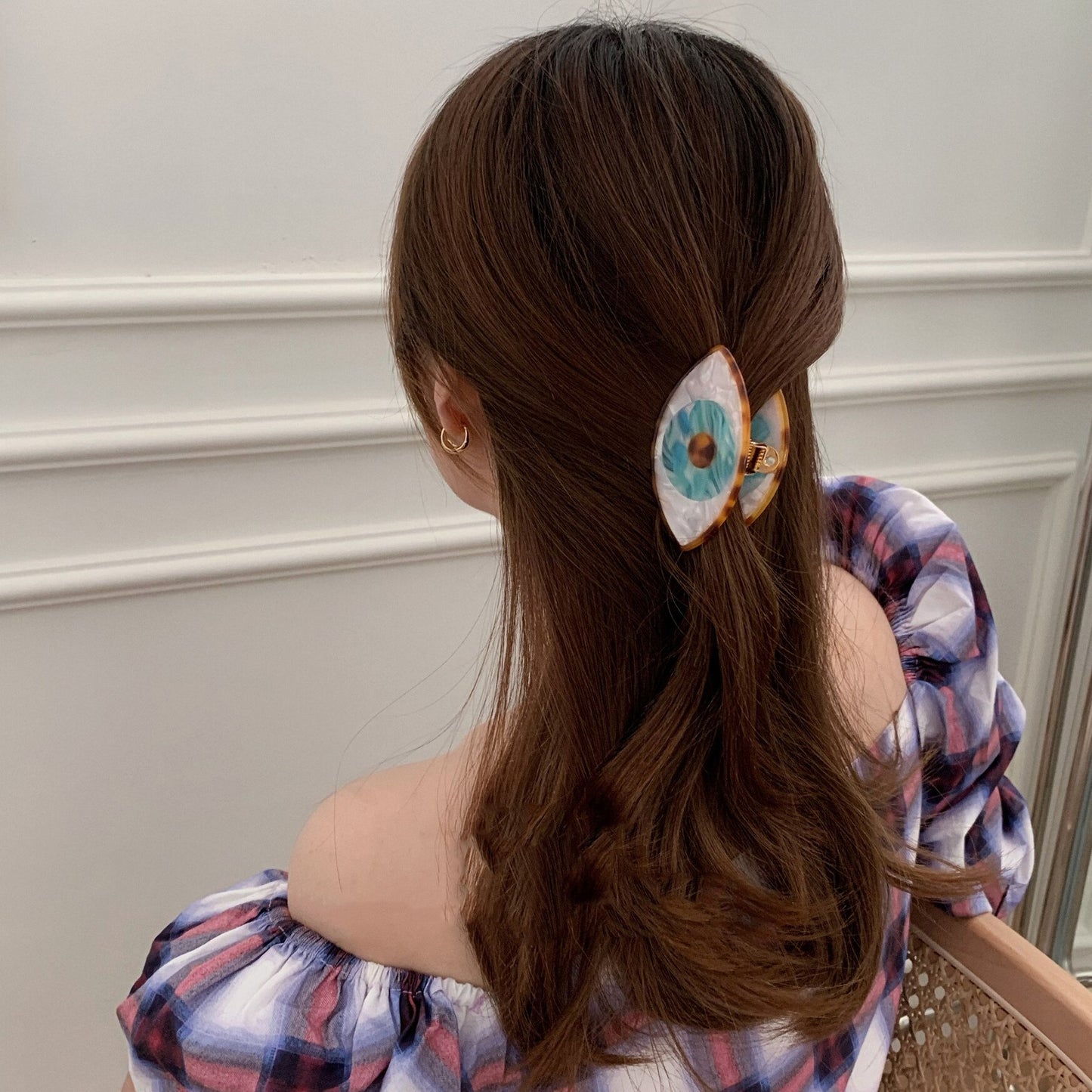 Evil Eye Hair Clip