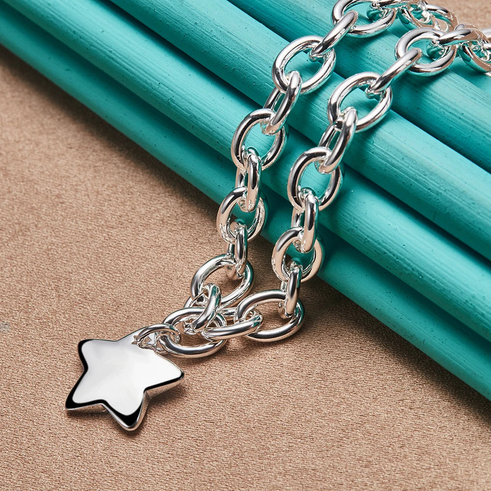 Stelle Link Necklace