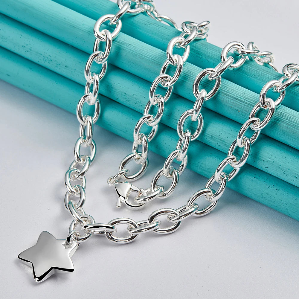 Stelle Link Necklace