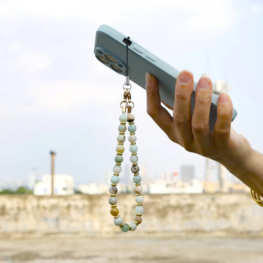 Handmade Crystal Phone Lanyard