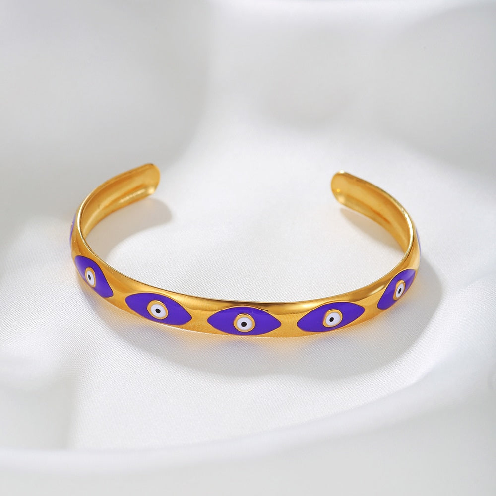 Evil Eye Sequenza Bangle