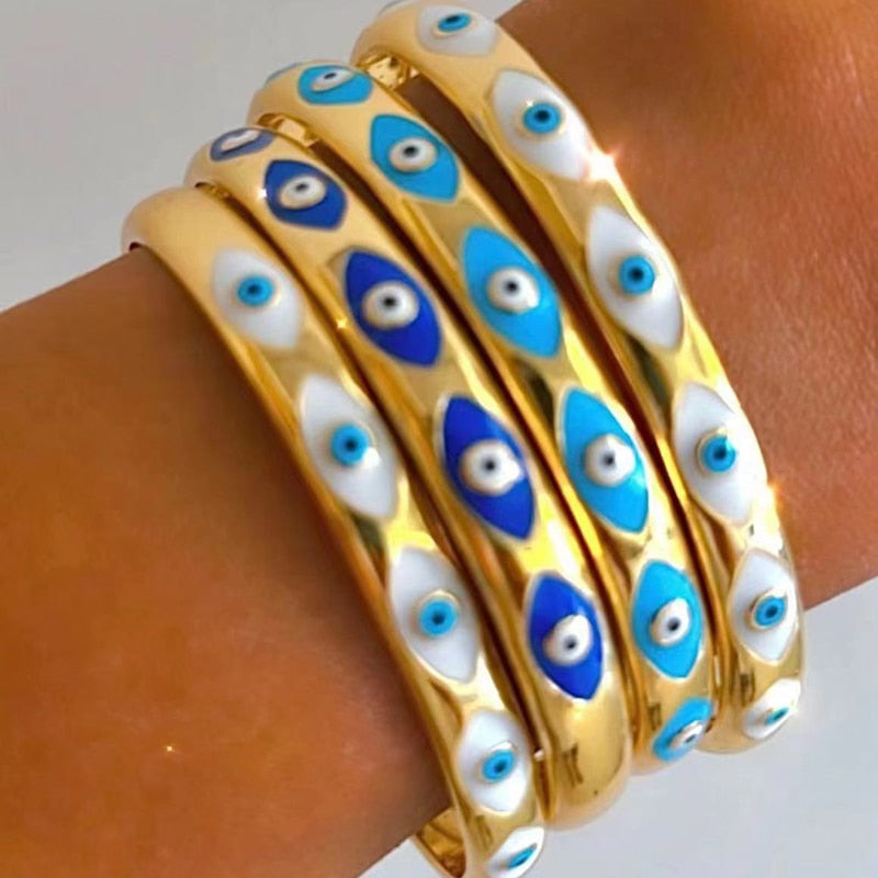 Evil Eye Sequenza Bangle