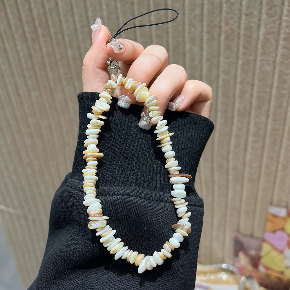 Tumblestone Crystal Phone Lanyard