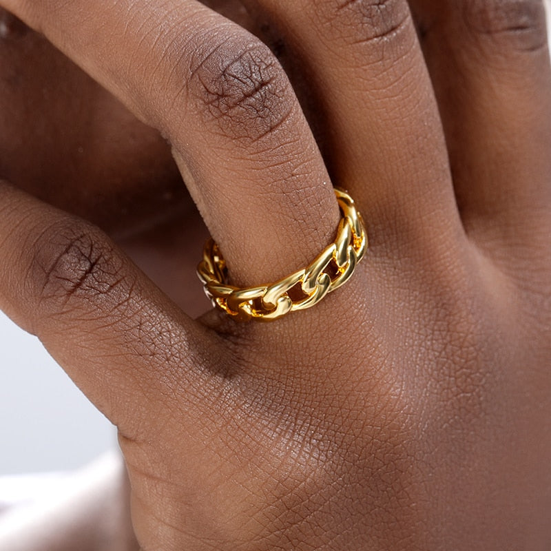 Cuban Link Ring