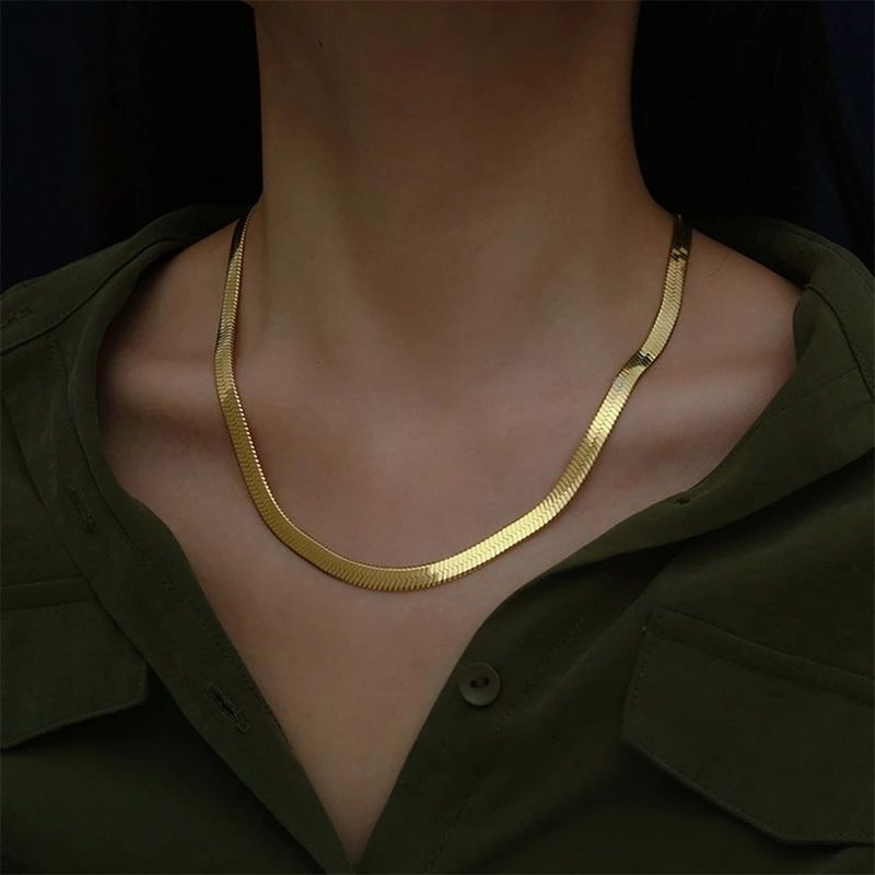 Herringbone Serpenta Choker