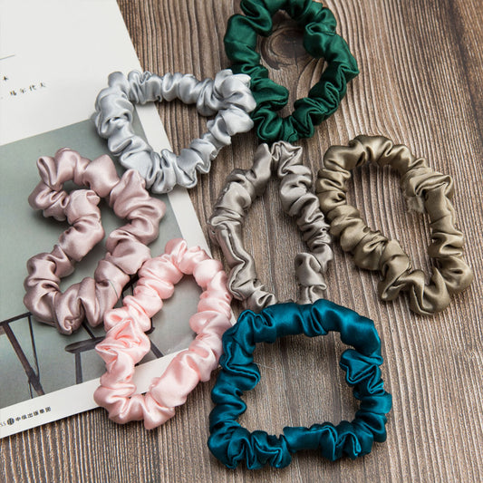 Silk Hair Scrunchies